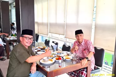 Lunch Silaturrahim dengan Alumnus UM Sumbar Zul Asman